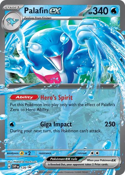 Palafin ex 126 — Scarlet & Violet Promo