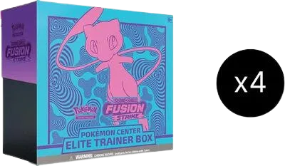 Fusion Strike Pokemon Center Elite Trainer Box Case (Exclusive)
