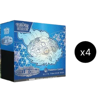 Stellar Crown Pokemon Center Elite Trainer Box (Exclusive) Case