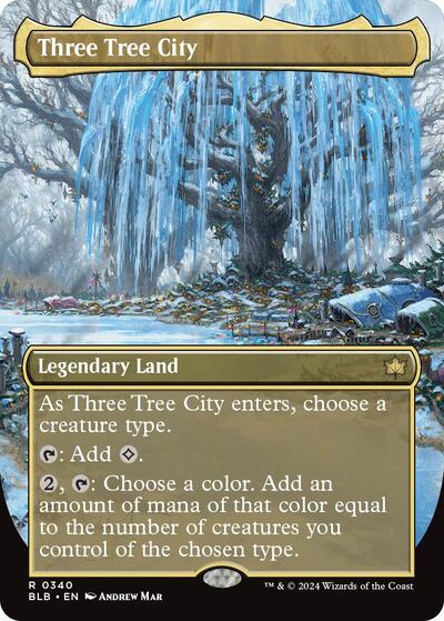 Three Tree City (Borderless) (0340) 