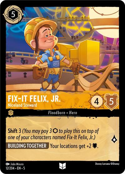 Fix-It Felix, Jr. - Niceland Steward 12/204