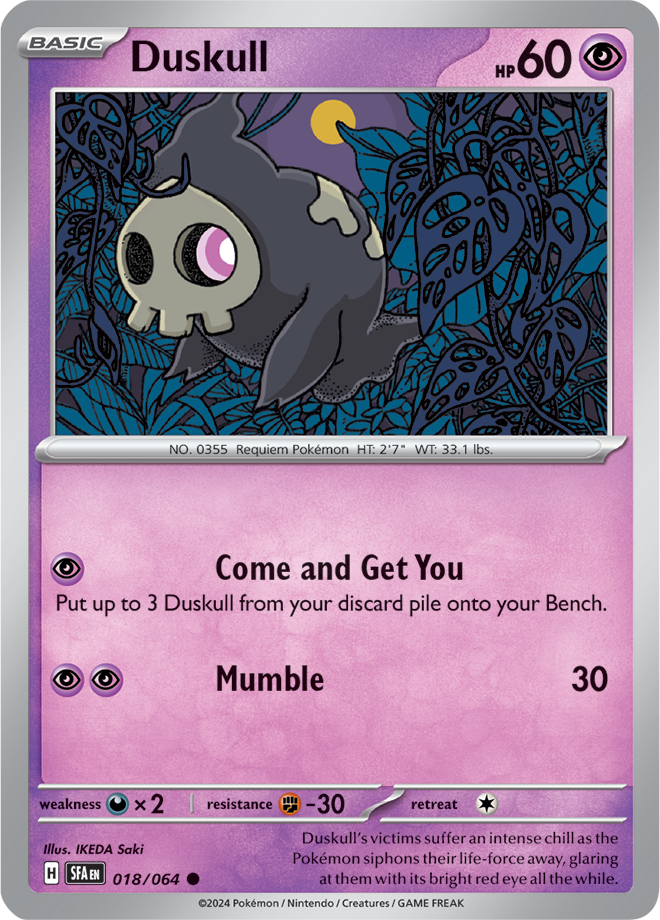 Duskull 018/064 — Shrouded Fable