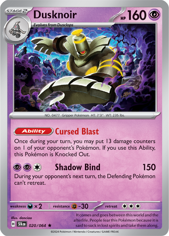 Dusknoir 020/064 — Shrouded Fable