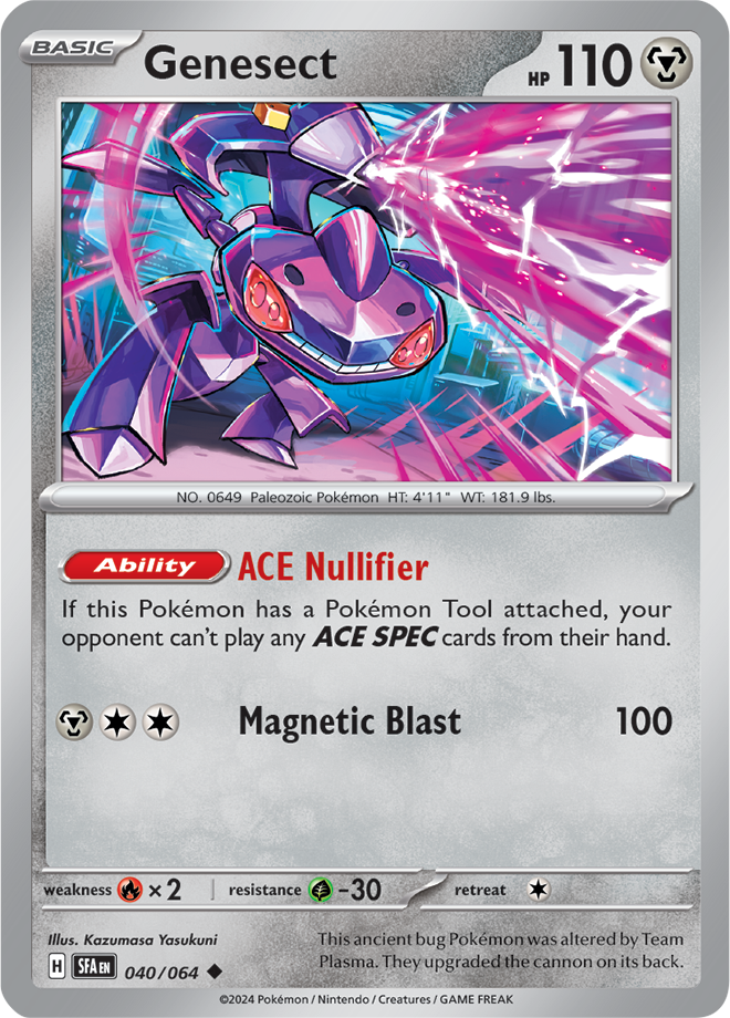 Genesect 040/064 — Shrouded Fable