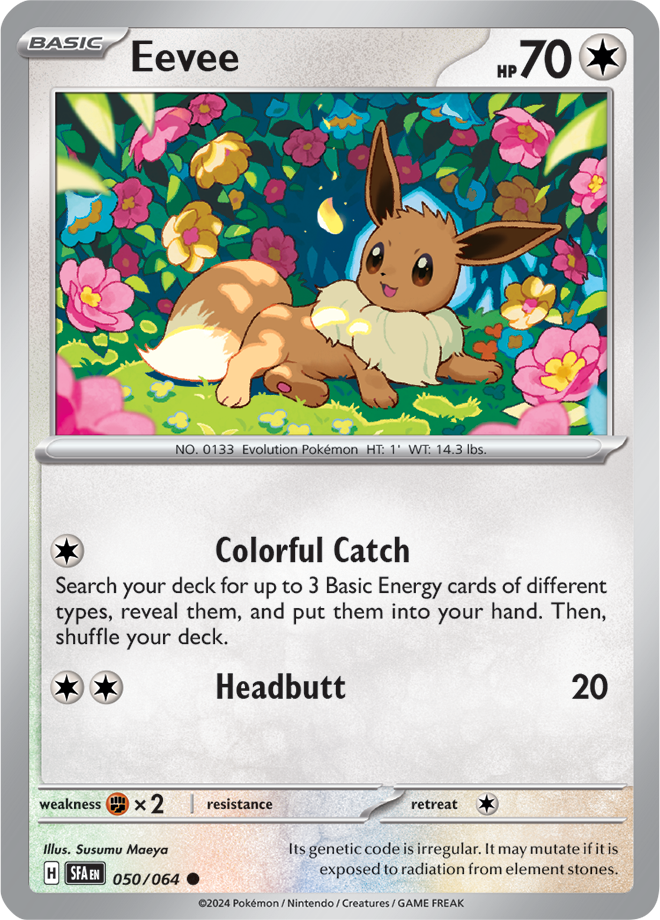 Eevee 050/064 — Shrouded Fable