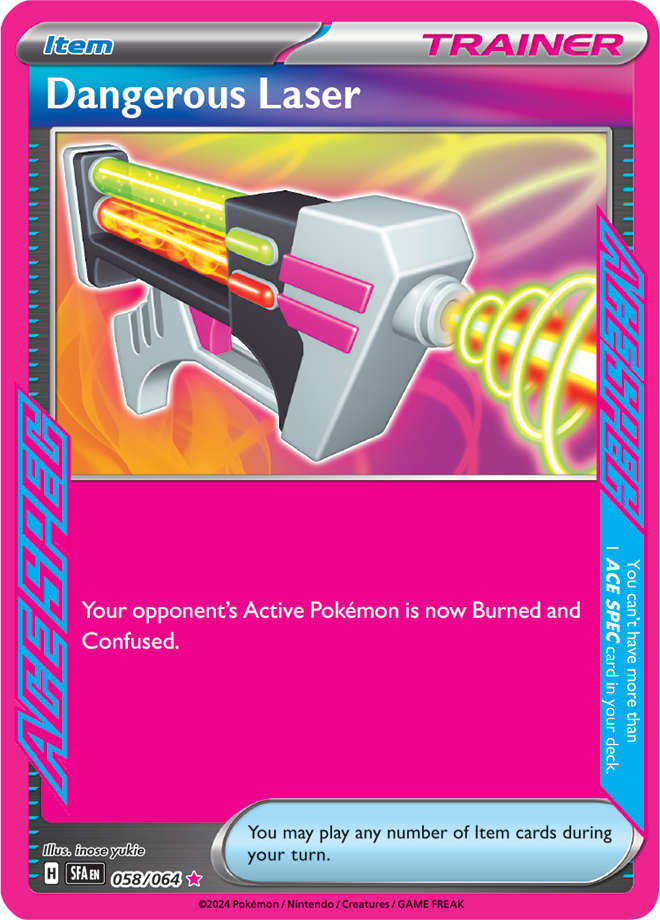 Dangerous Laser 058/064 — Shrouded Fable