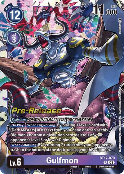 Secret Crisis Pre-Release Cards - Digimon Card List and Prices