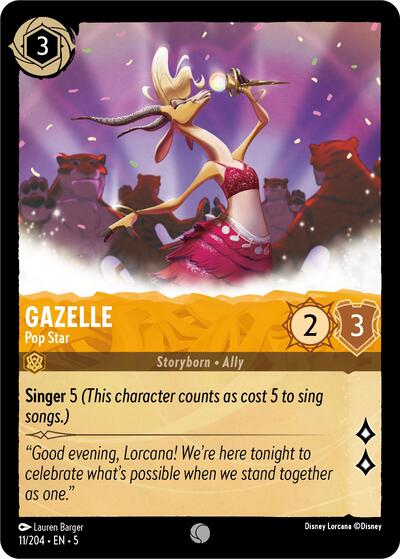 Gazelle - Pop Star 11/204