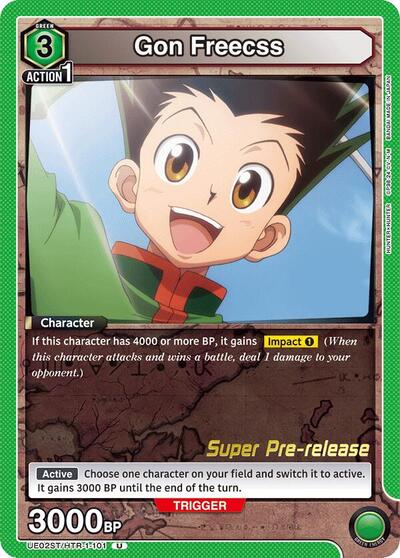 Hunter x Hunter Super Pre-Release Starter Deck - Union Arena Card