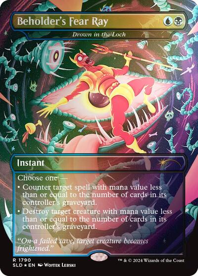 Beholder's Fear Ray - Drown in the Loch (Rainbow Foil) - 1790 - Secret ...