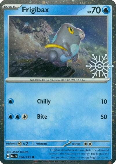 Frigibax - 058/193 (Holiday Calendar) 058/193 — Scarlet & Violet Promo