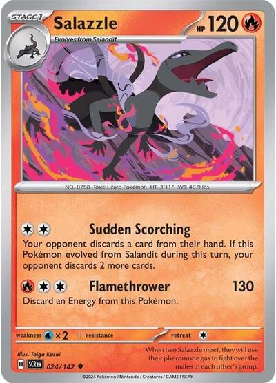Salazzle 024/142 — Stellar Crown