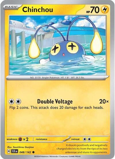 Chinchou 048/142 — Stellar Crown