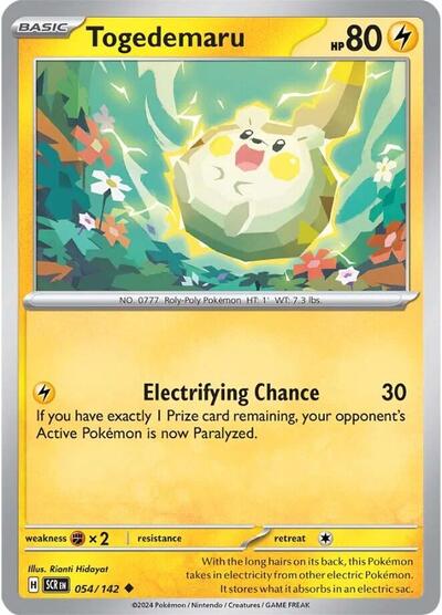Togedemaru 054/142 — Stellar Crown