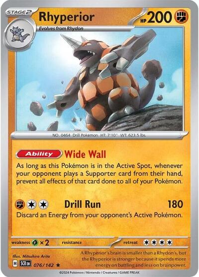 Rhyperior 076/142 — Stellar Crown