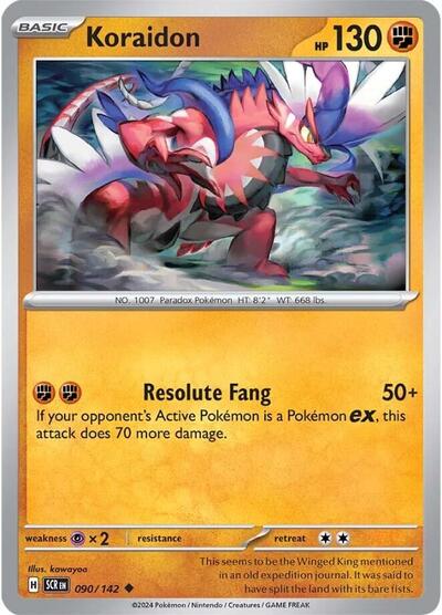 Koraidon 090/142 — Stellar Crown