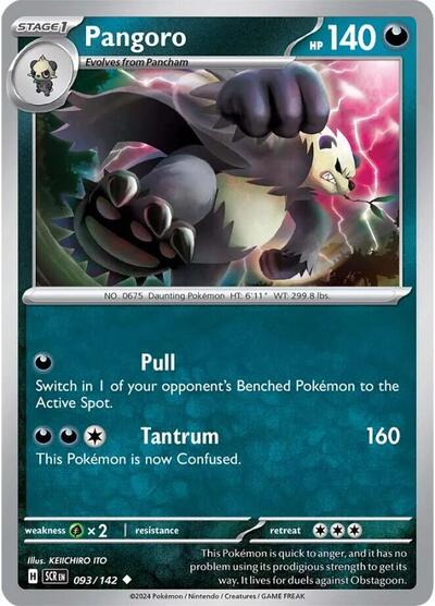 Pangoro 093/142 — Stellar Crown
