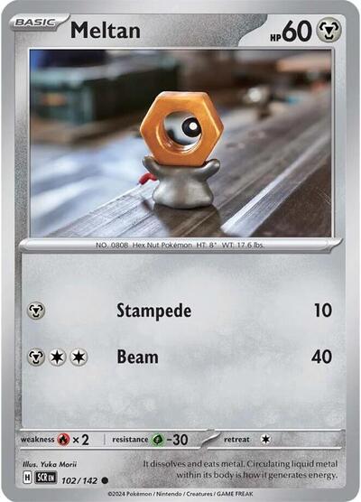 Meltan 102/142 — Stellar Crown