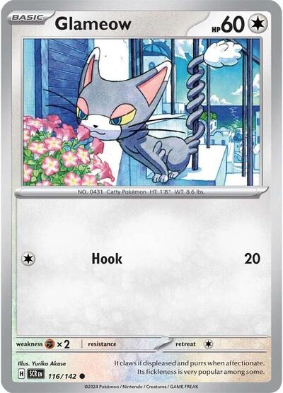 Glameow 116/142 — Stellar Crown
