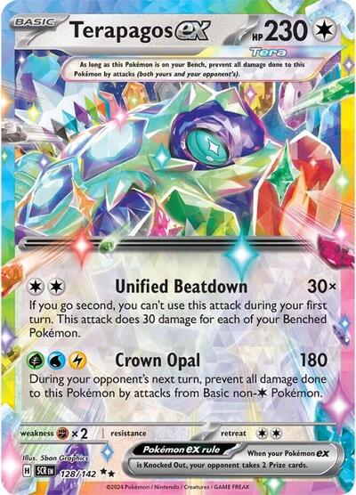 Terapagos ex 128/142 — Stellar Crown