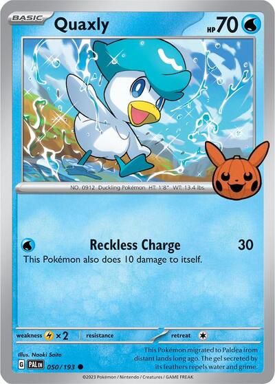 Quaxly 050/193 — Trick or Trade BOOster Bundle 2024
