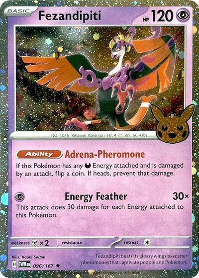 Fezandipiti (Cosmos Holo) 096/167 — Trick or Trade BOOster Bundle 2024