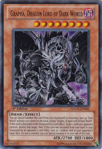 Grapha, Dragon Lord of Dark World - SDGU-EN001 - Structure Deck: Gates ...