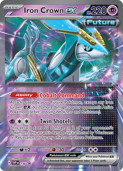 Iron Crown ex 146 — Scarlet & Violet Promo