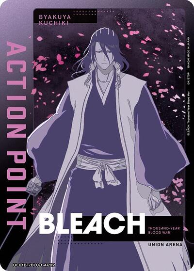 Action Point Card (AP02) (Byakuya Kuchiki) UE01BT/BLC-1-AP02