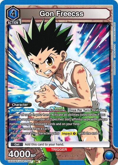 Hunter x Hunter - Union Arena Card List and Prices