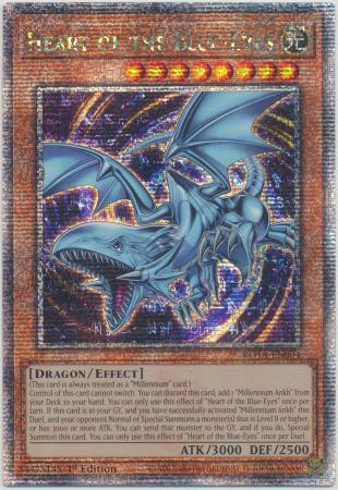 Heart of the Blue-Eyes (Quarter Century Secret Rare) ROTA-EN004