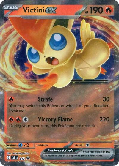 Victini ex 142 — Scarlet & Violet Promo