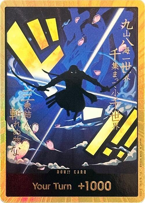 DON!! Card (Zoro)