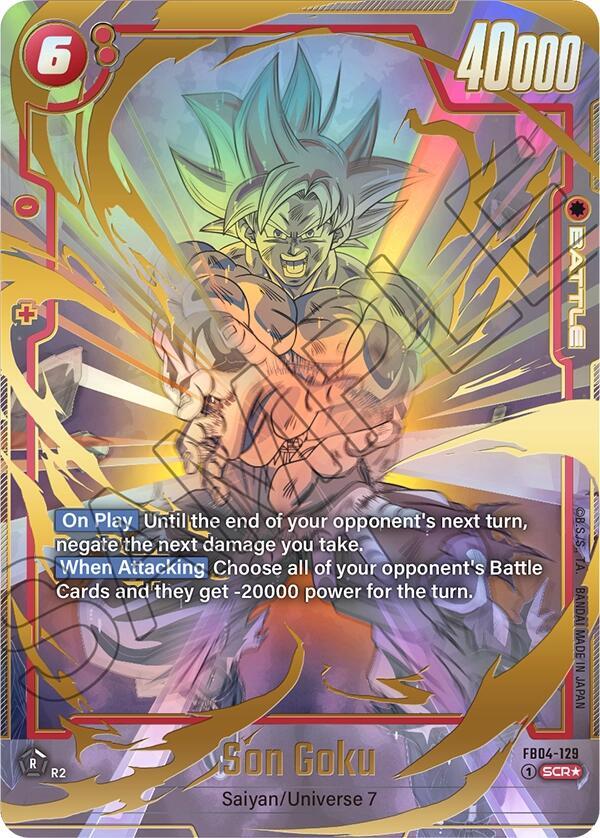 Legend's Dragon Ball Super Fusion World, Dragon Ball Super Trading