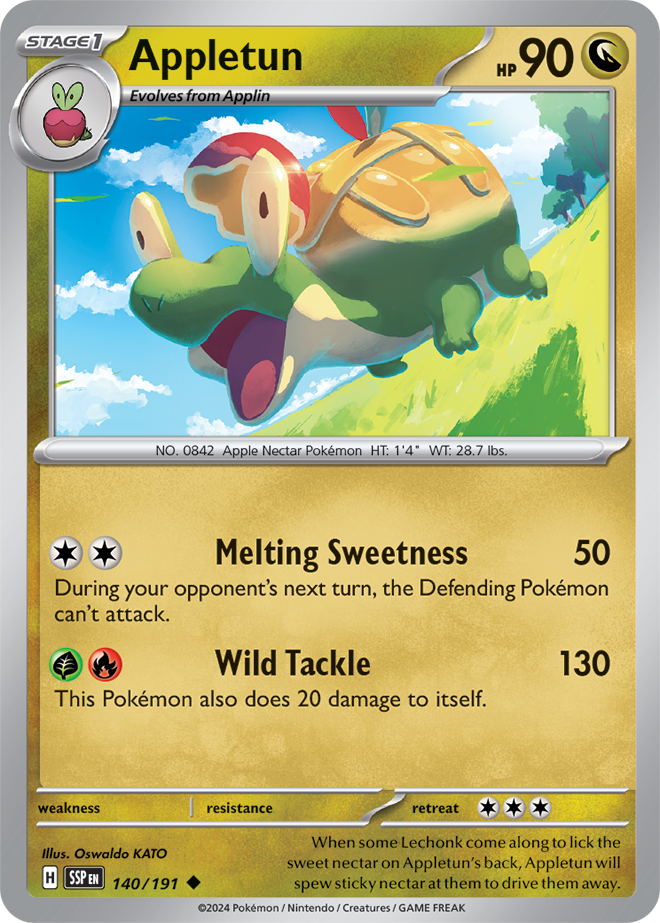 Appletun 140/191 — Surging Sparks