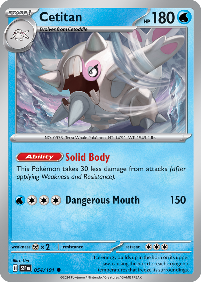 Cetitan 054/191 — Surging Sparks