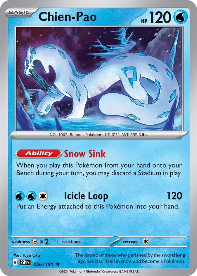 Chien-Pao 056/191 — Surging Sparks