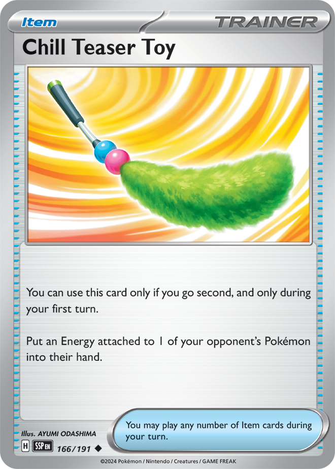 Chill Teaser Toy 166/191 — Surging Sparks