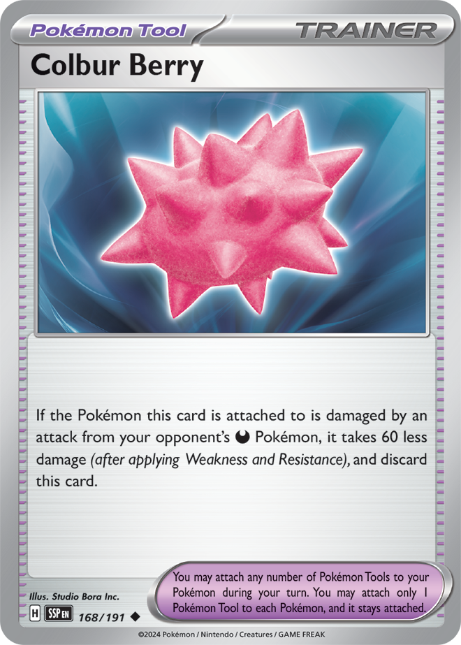 Colbur Berry 168/191 — Surging Sparks
