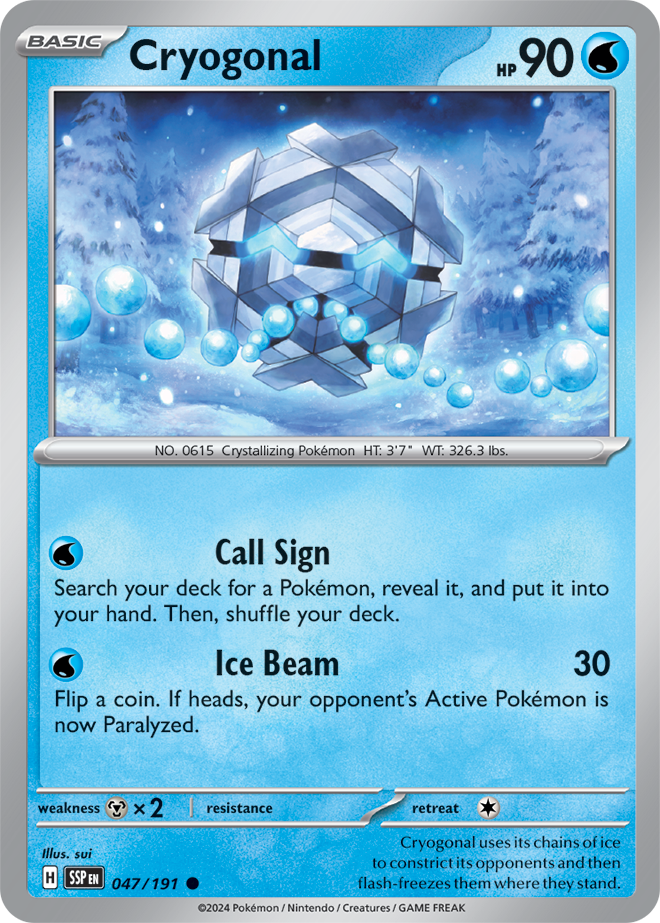 Cryogonal 047/191 — Surging Sparks