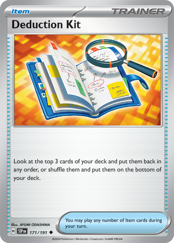 Deduction Kit 171/191 — Surging Sparks