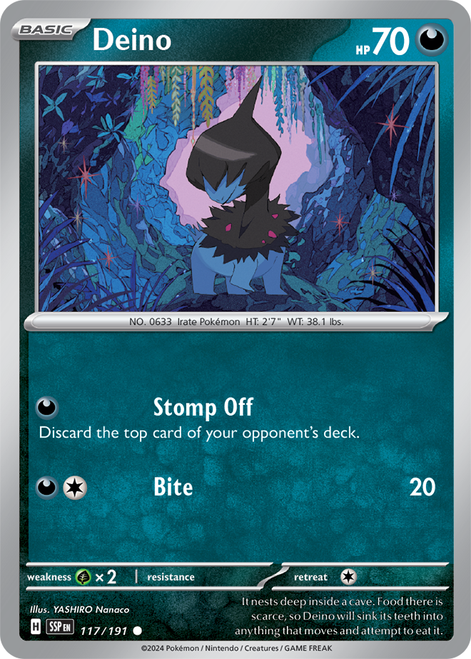 Deino 117/191 — Surging Sparks