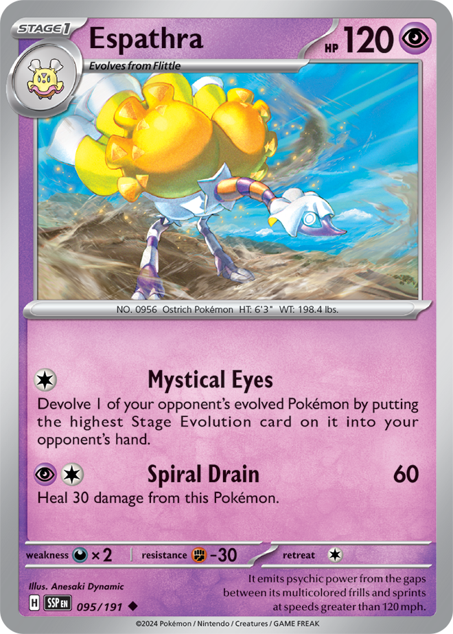 Espathra 095/191 — Surging Sparks