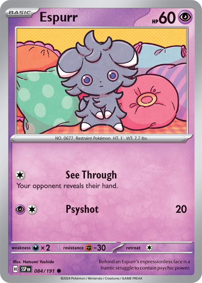 Espurr 084/191 — Surging Sparks