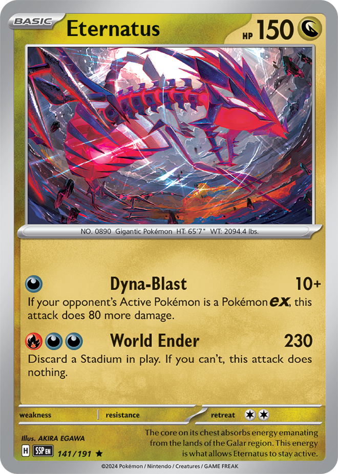 Eternatus 141/191 — Surging Sparks