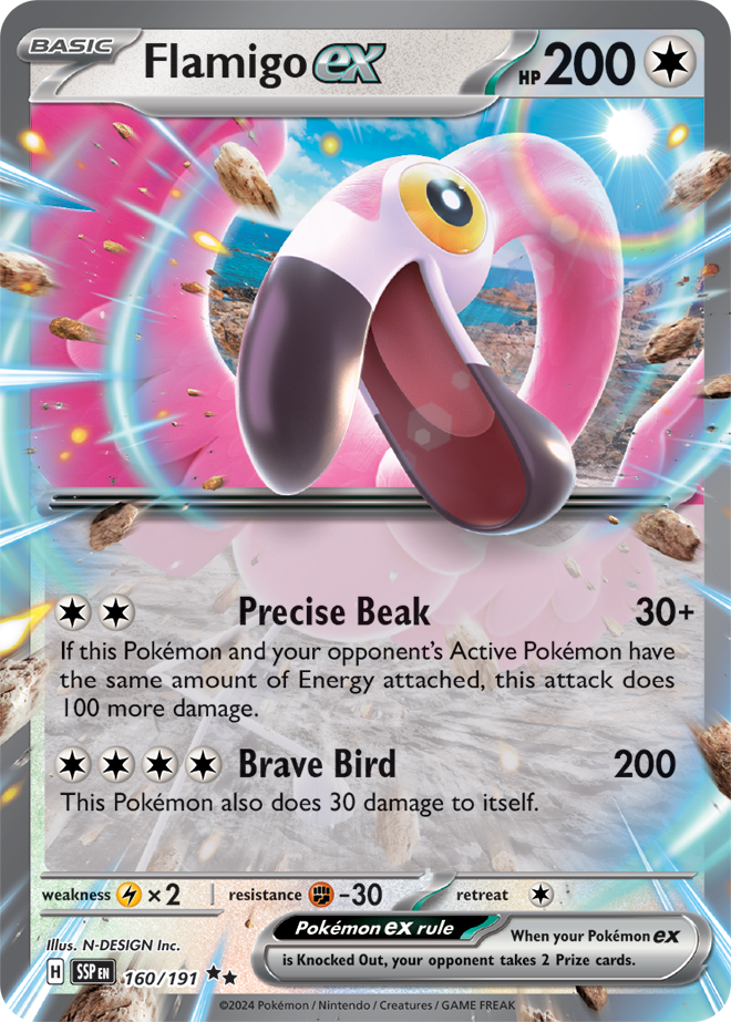 Flamigo ex 160/191 — Surging Sparks