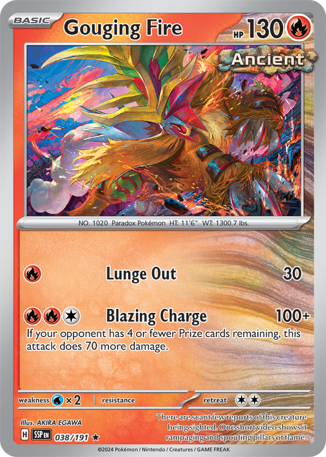 Gouging Fire 038/191 — Surging Sparks
