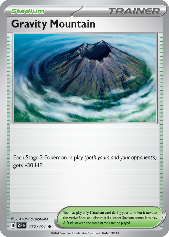 Gravity Mountain 177/191 — Surging Sparks