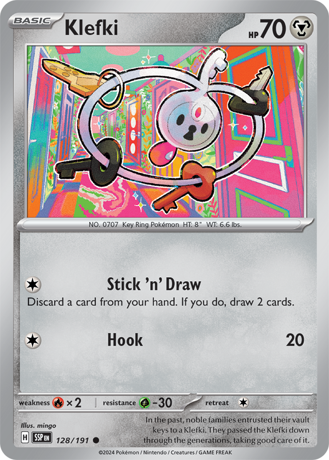 Klefki 128/191 — Surging Sparks