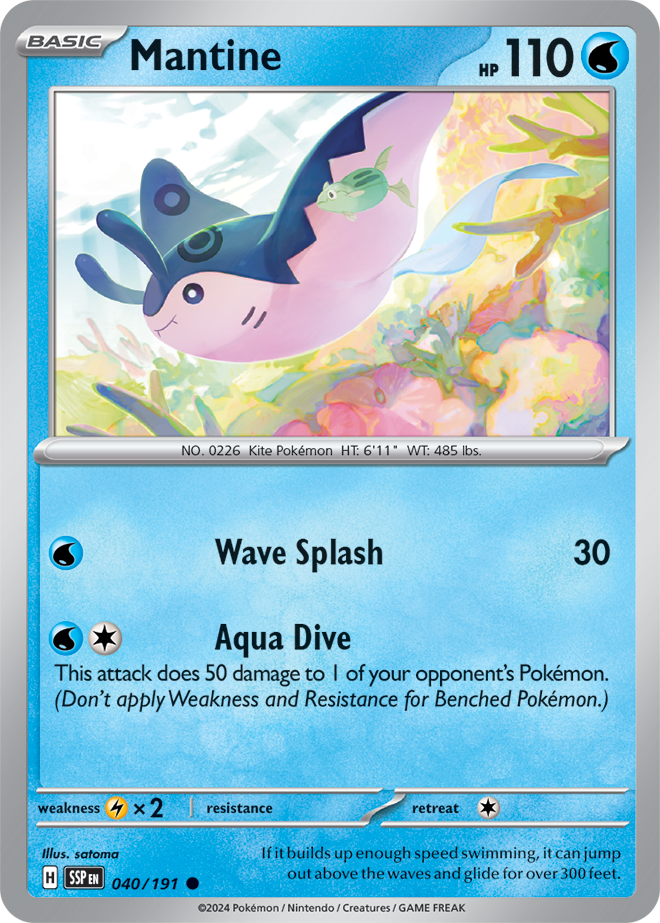Mantine 040/191 — Surging Sparks